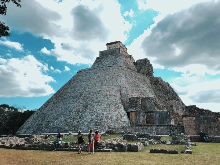 zona arqueologica uxmal en yucatan 