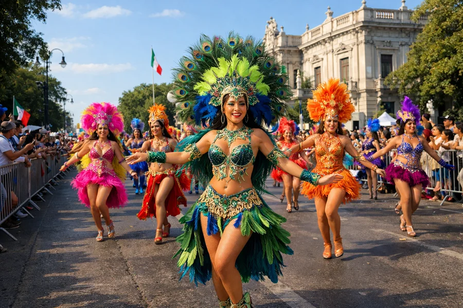 Desfile de Carnaval de Mérida Paseo de Montejo 2026
