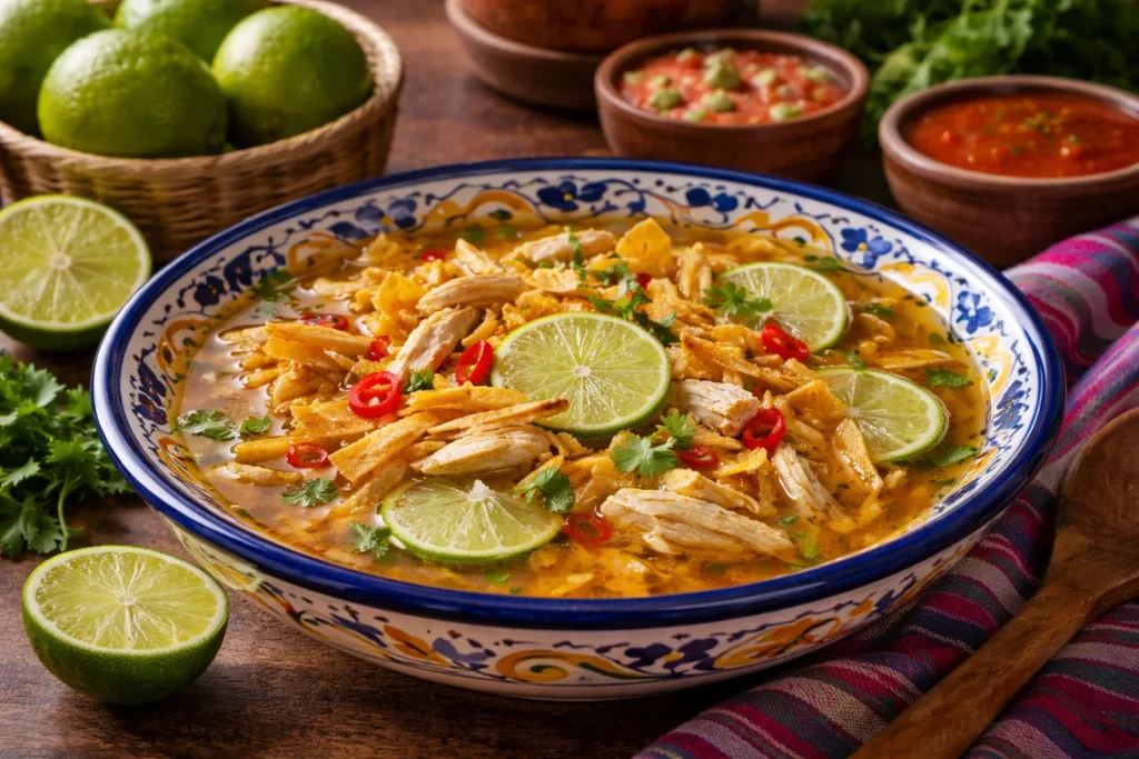 Sopa de lima en talavera