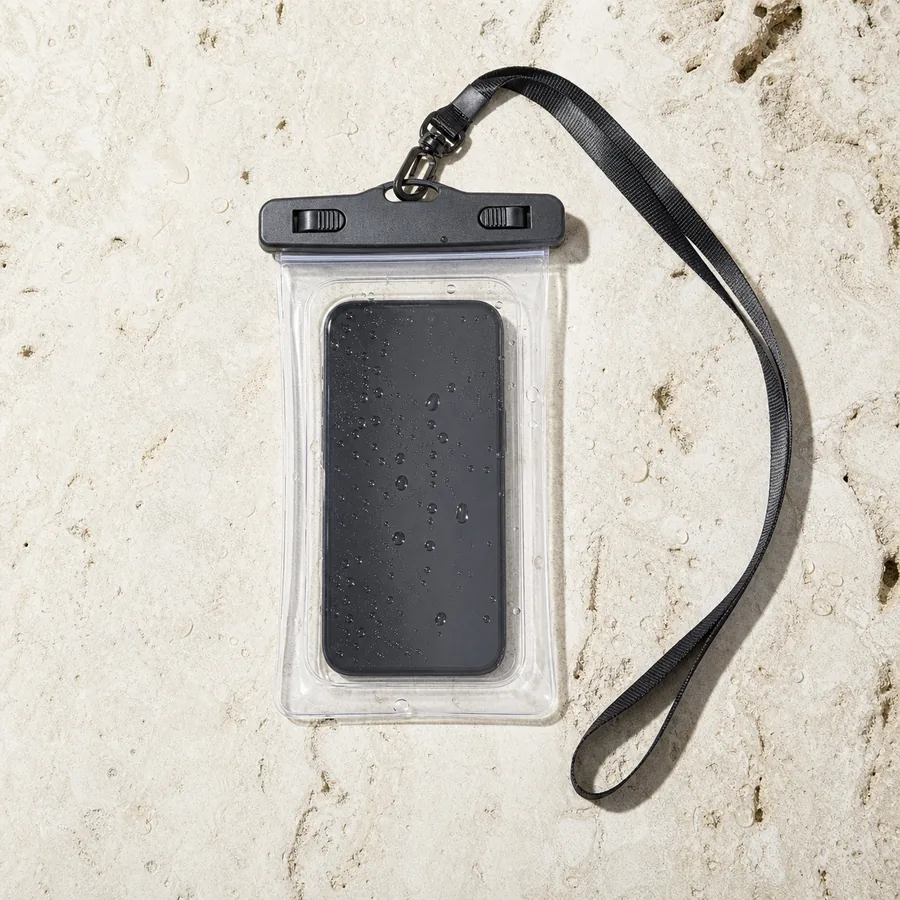 Funda impermeable para proteger el teléfono en cenotes
