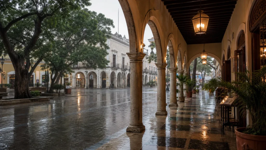 Qué hacer en Mérida cuando llueve: centro histórico bajo techo