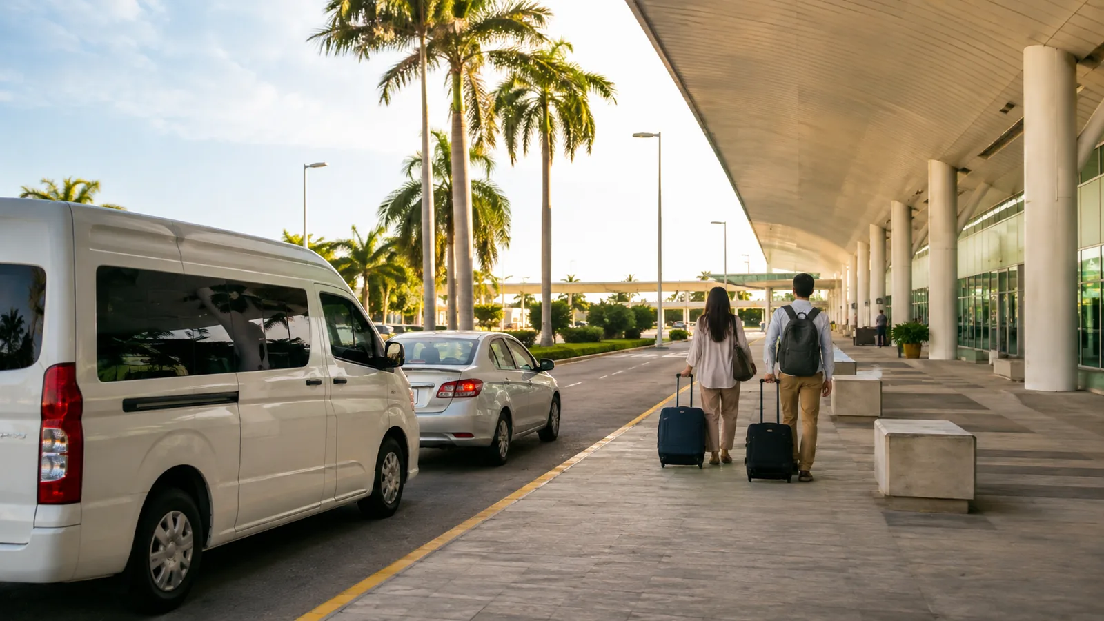 Cómo llegar del aeropuerto de Mérida al centro en transporte privado